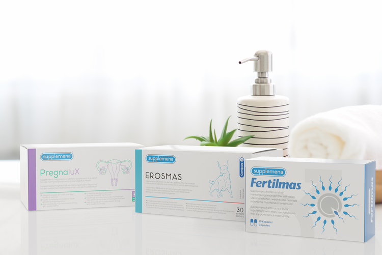 Hochwertige Fruchtbarkeits- und Vitalitätspräparate von Supplemena®