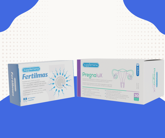 Fertilmas® + PregnaluX® – Paket für Paare in der Kinderplanung