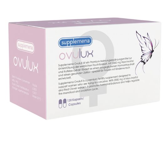 OvuluX® – Premium Nahrungsergänzung für Frauen